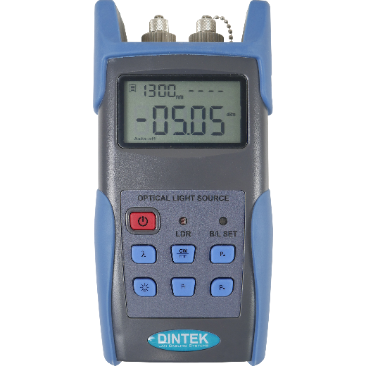 Optical light source en power meter