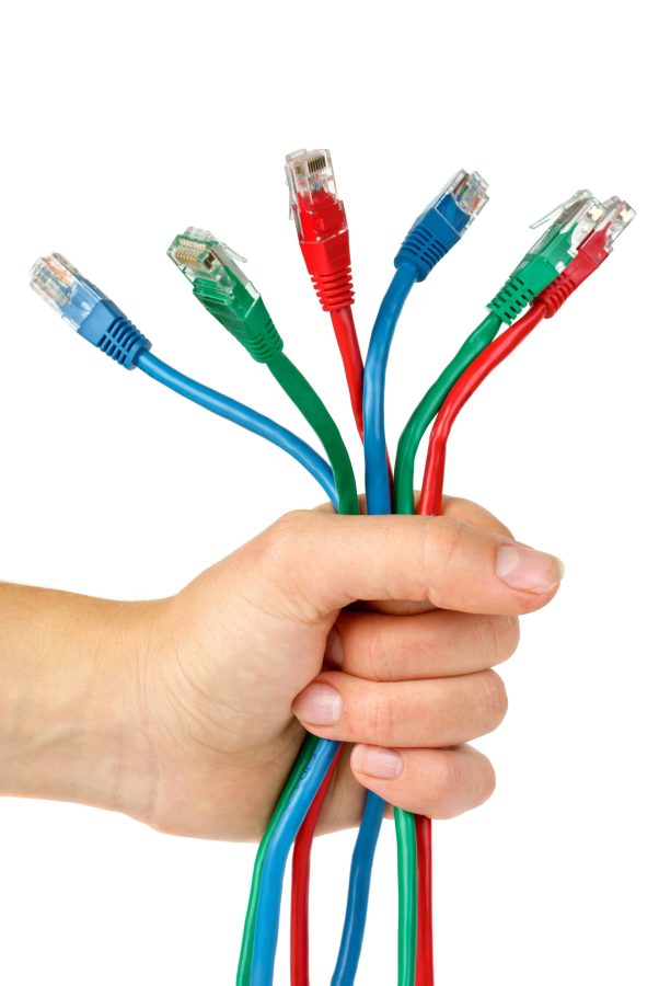 Verschillende Keystones unshielded, fully schielded, verticaal, horizontaal